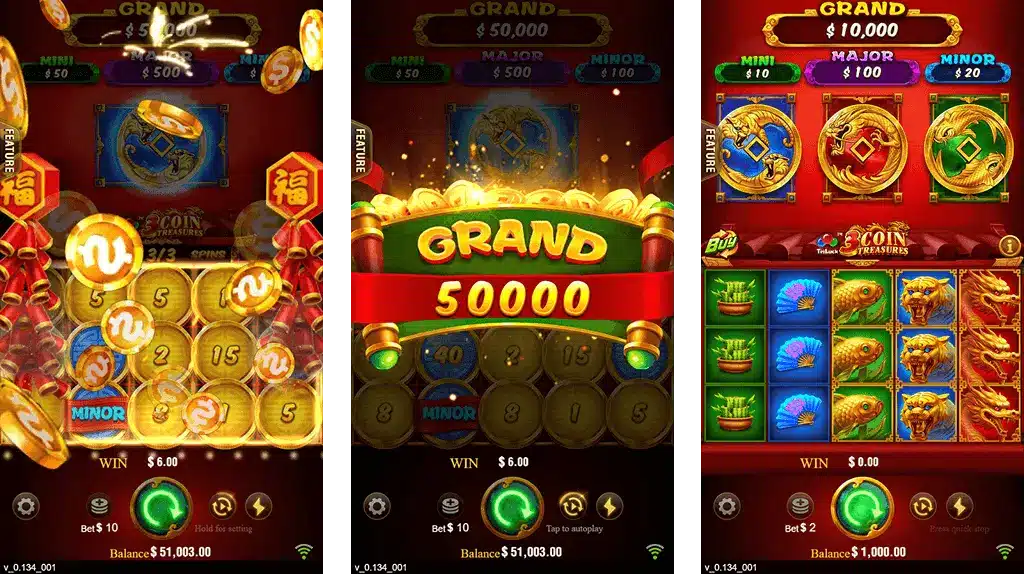 3 Coins In777 Bonus